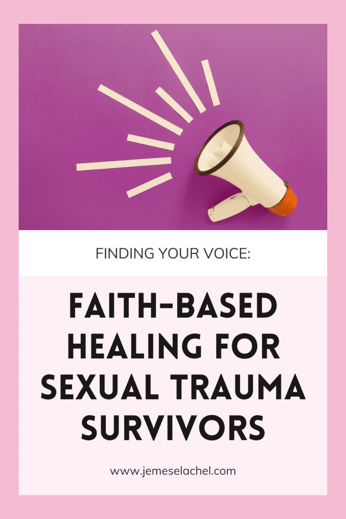 Faith-based healing for sexual abuse survivors